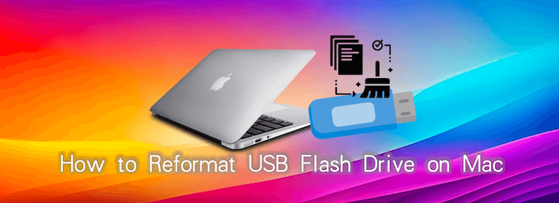 how to reformat USB flash drive on Mac
