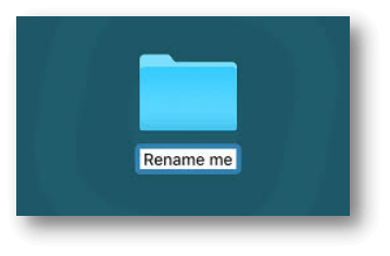 fix can not rename file or folder on Mac