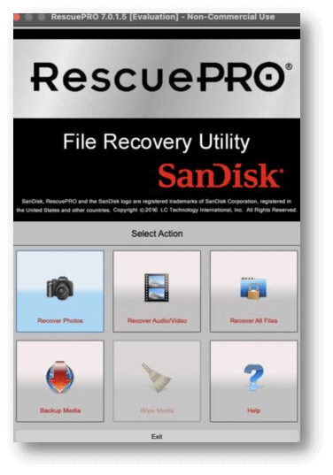 Use SanDisk Data Recovery Tool
