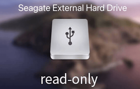 fix Seagate Backup Plus read-only on Mac