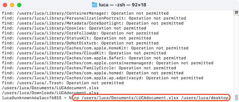 recover lost data in macOS High Sierra