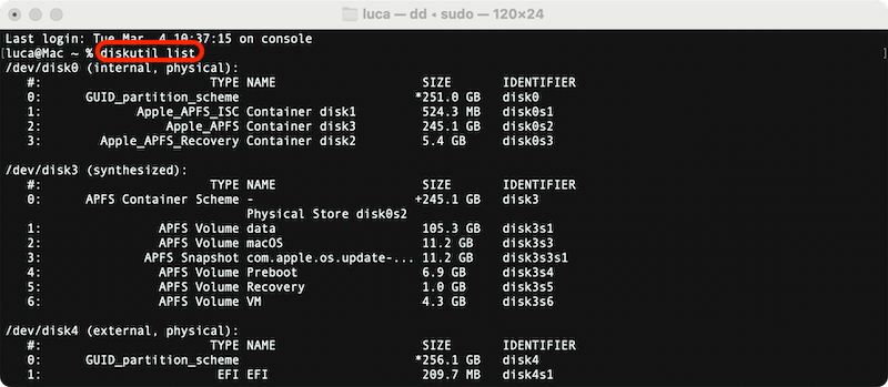 Disk clone for OS X 10.10 (Yosemite)