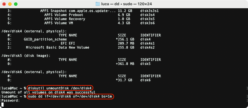 Disk clone for OS X 10.10 (Yosemite)
