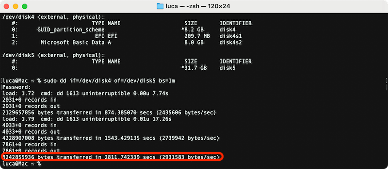 Disk clone for OS X 10.10 (Yosemite)