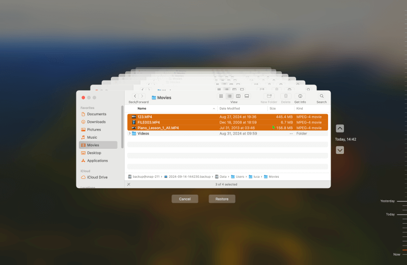 recover deleted or lost MP4 videos on a Mac