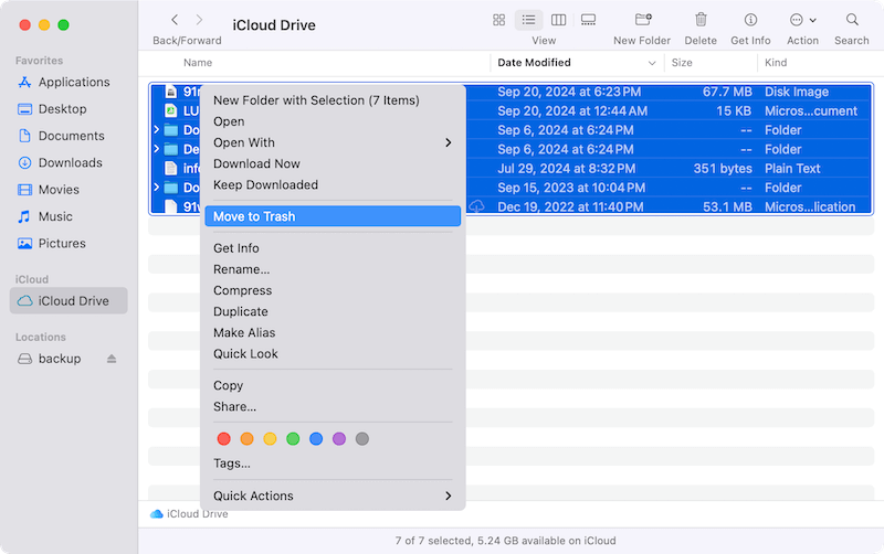turn off iCloud drive on Mac