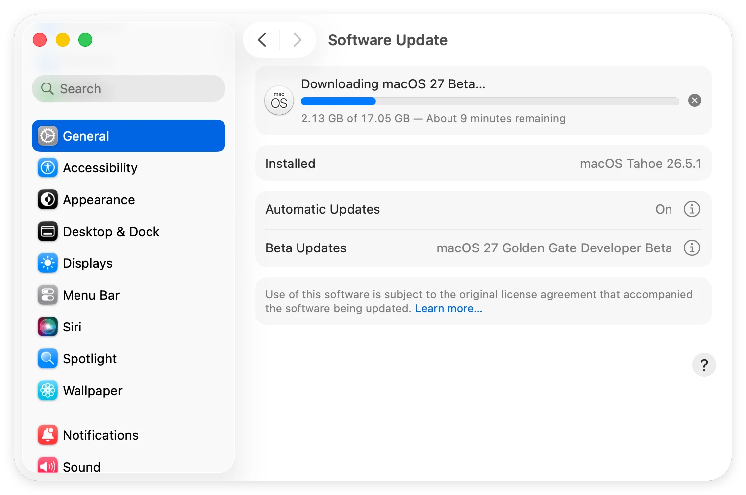 install macOS Golden Gate