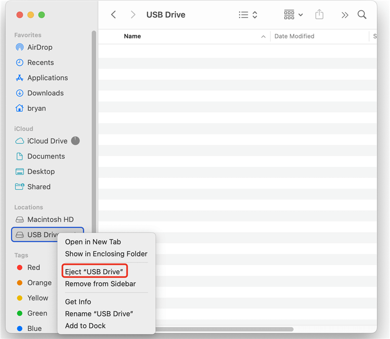 format USB drive on Mac