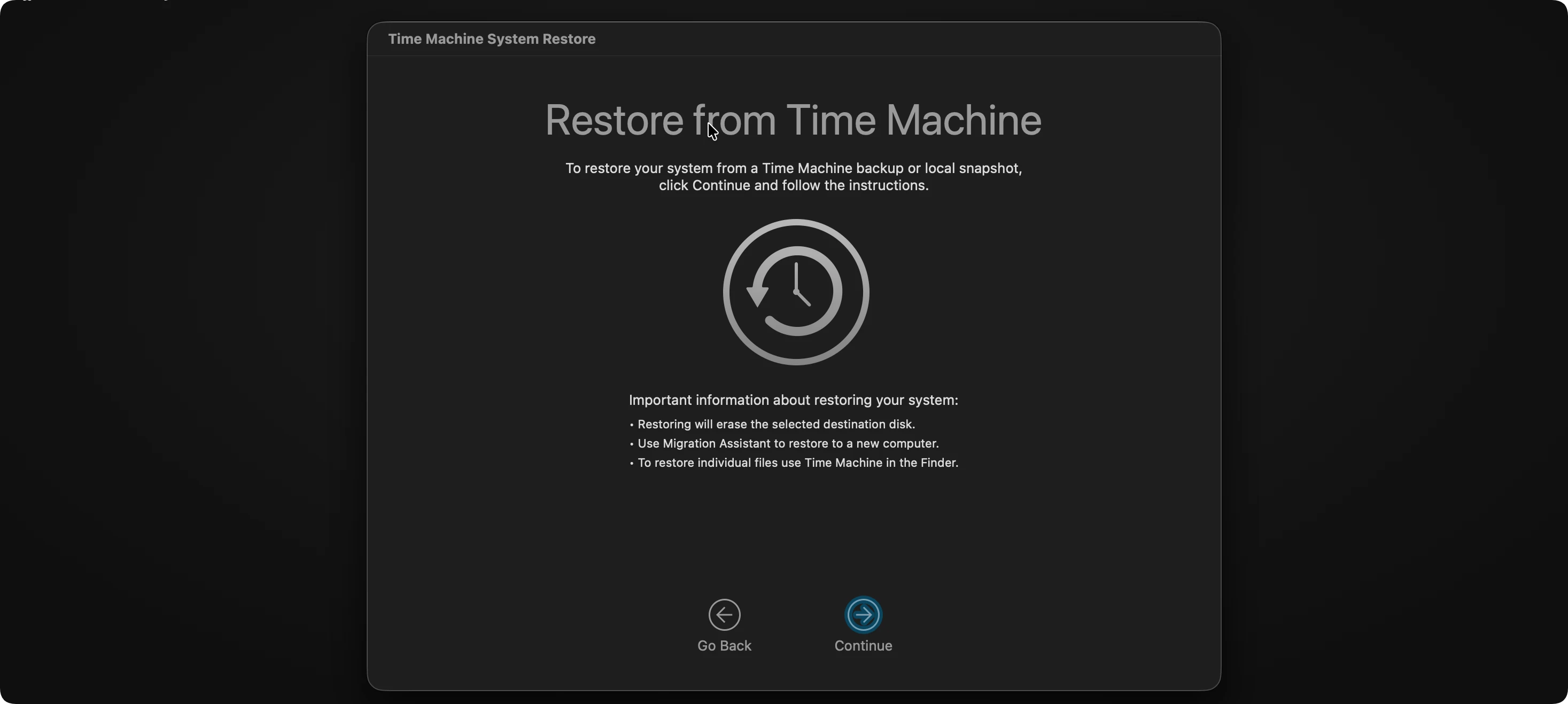 use macOS Recovery mode on macOS 27 Golden Gate