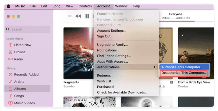 wipe data on M5 chip Mac
