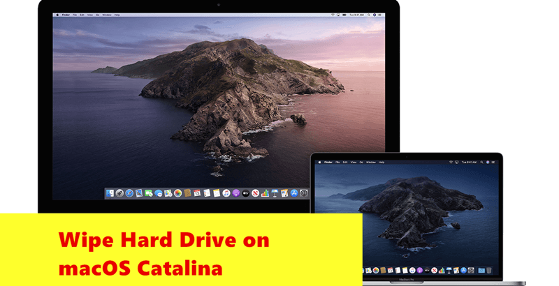 Wipe Hard Drive on macOS Catalina