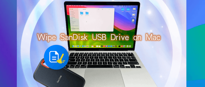 wipe SanDisk USB drive on Mac