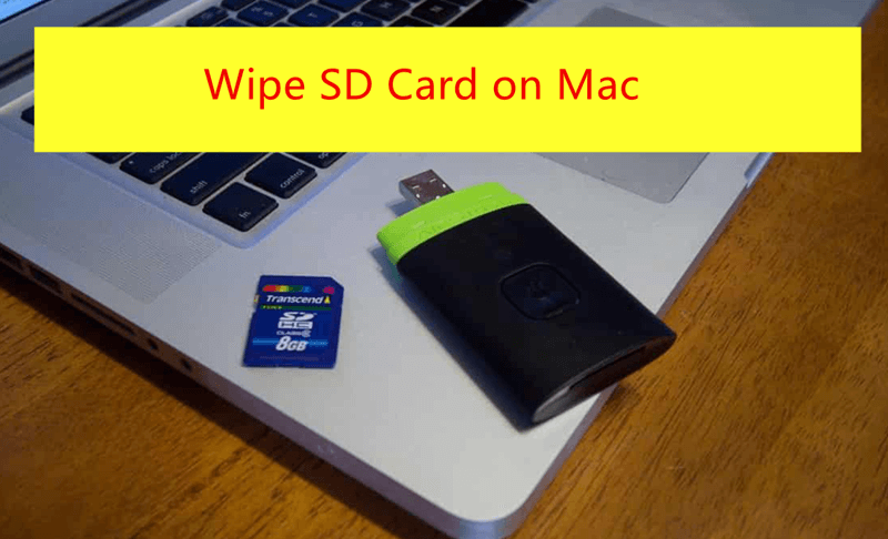 erase data from SD card on Mac