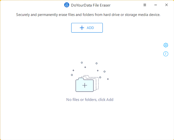 DoYourData File Eraser for Windows screenshot DoYourData File Eraser for Windows screenshot