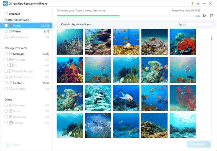 retrieve iPhone data under OS X EI Capitan 10.11