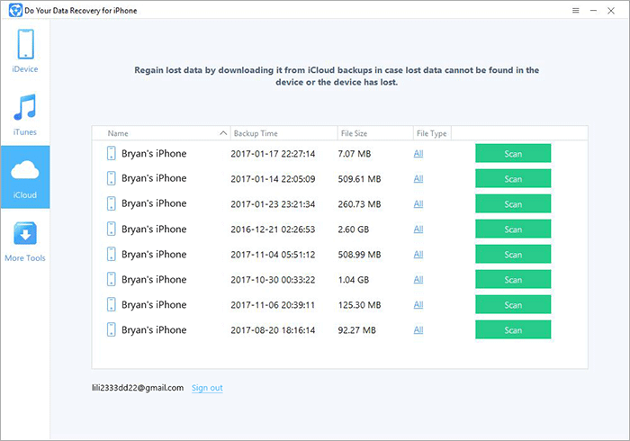 recover history WhatsApp messages from iPhone 6