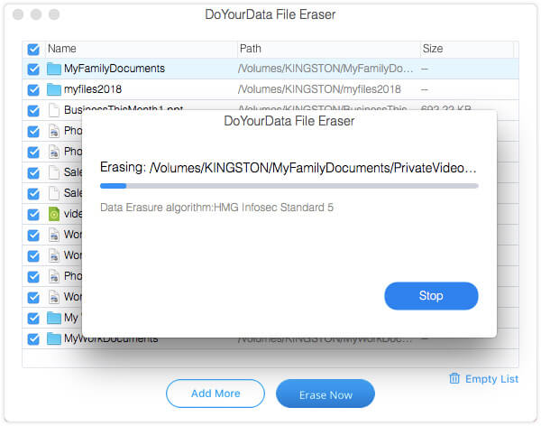 DoYourData File Eraser Mac 破解版 系统垃圾数据清除助手
