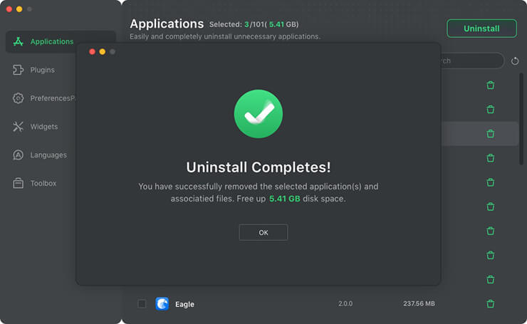 Use AppUninser to Completely Uninstall Applications on Mac