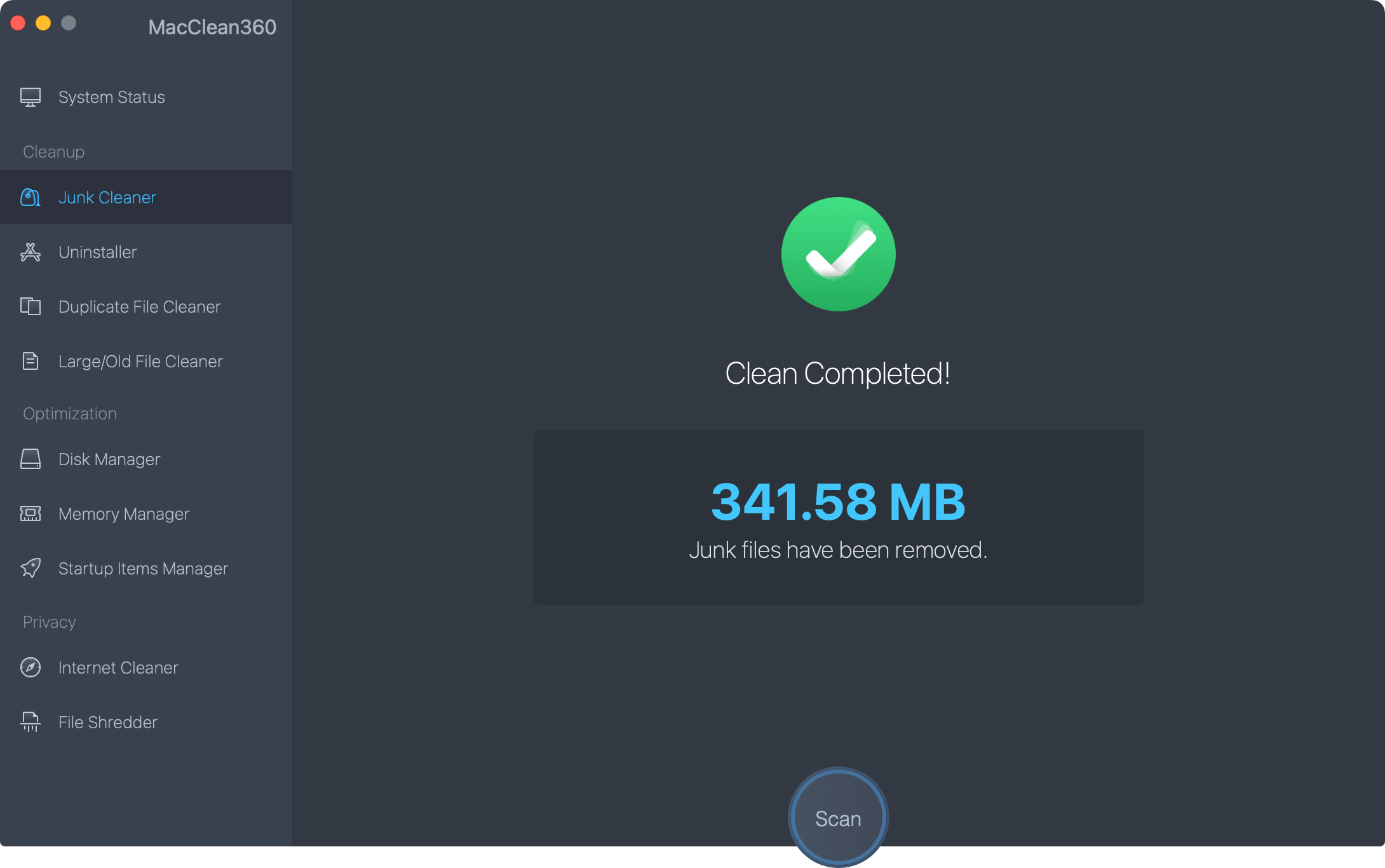 MacClean360 user guide