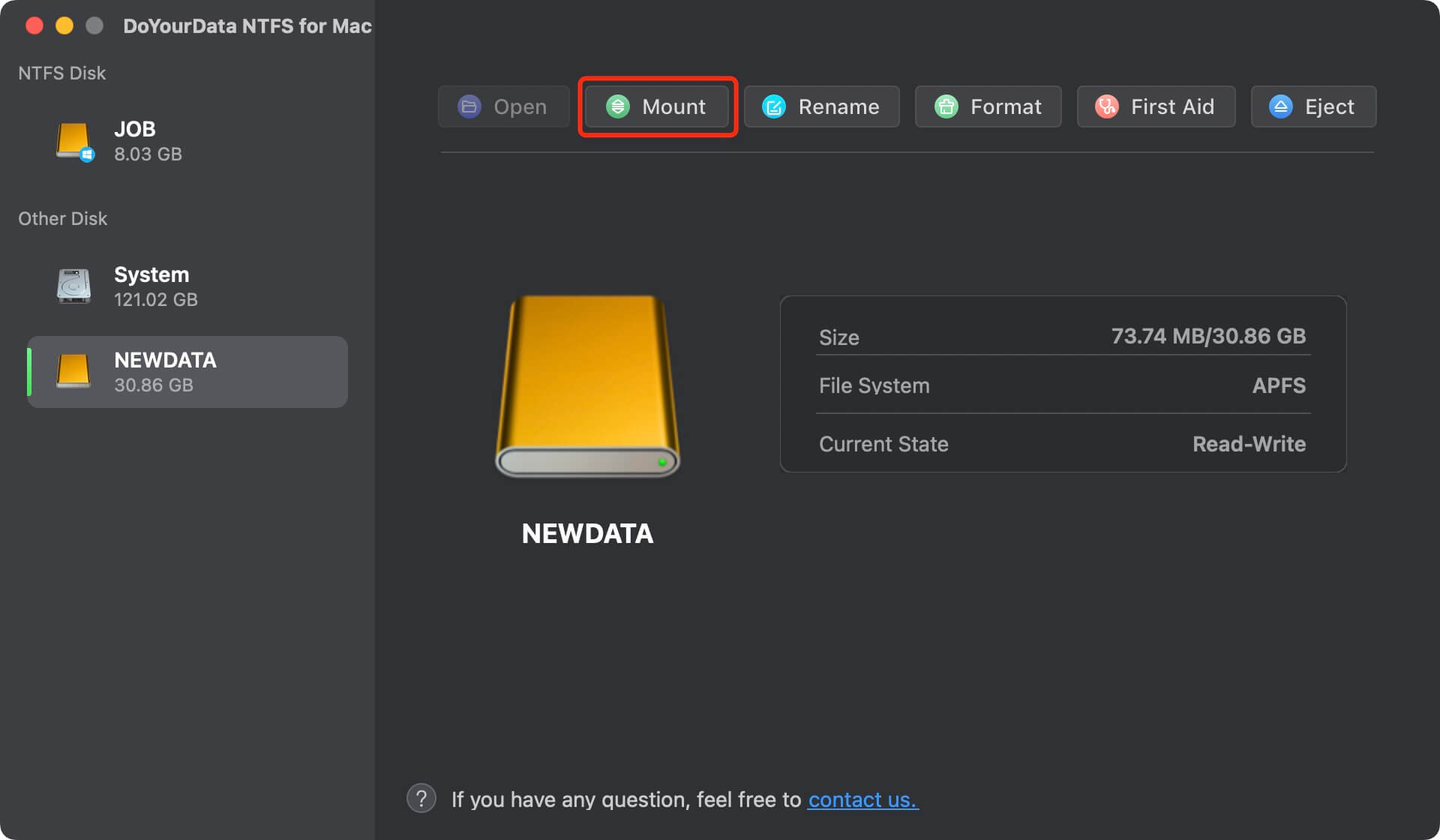  fix memory card not mounting on Mac