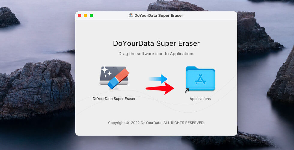 Install DoYourData Super Eraser for Mac