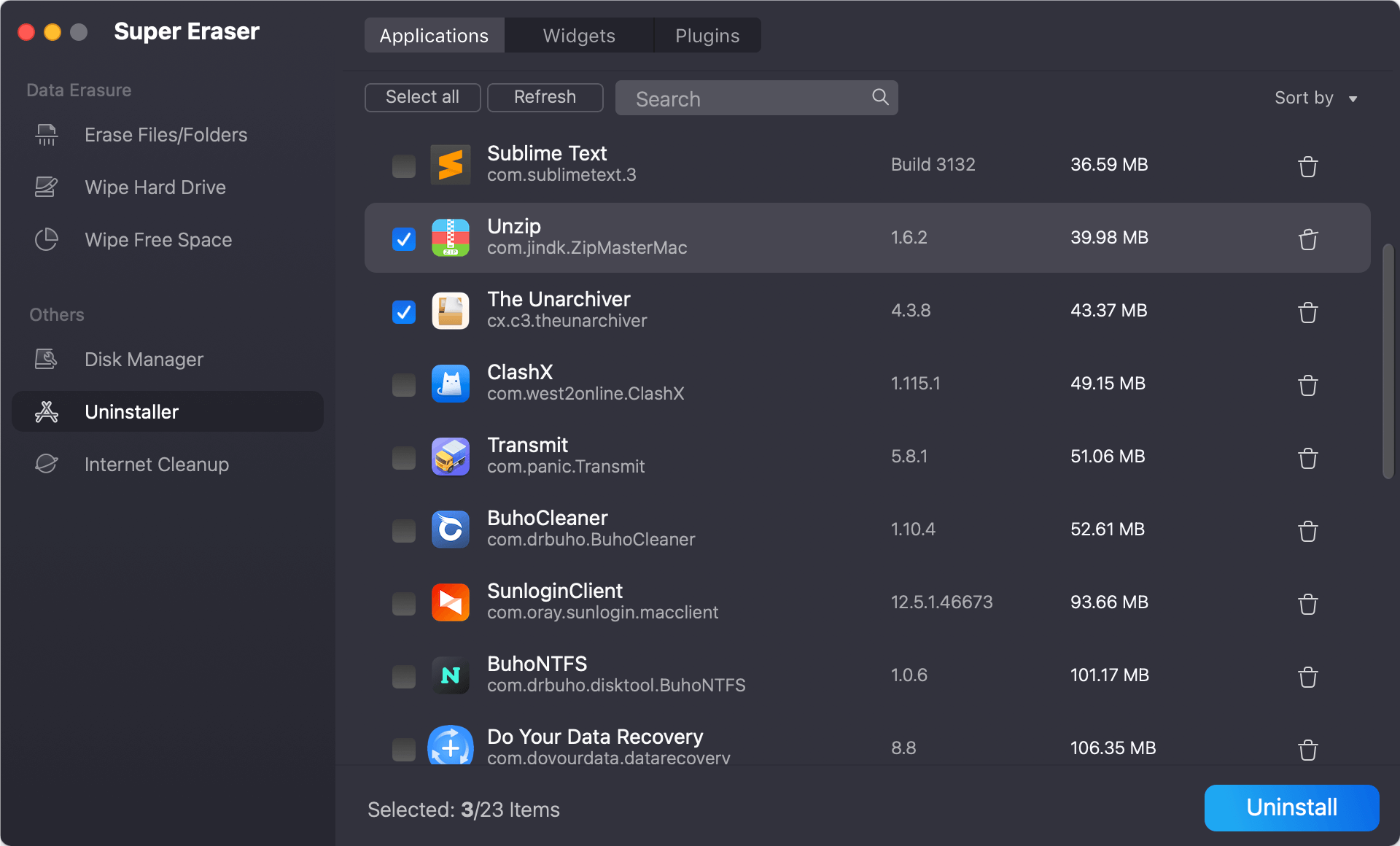 Mac super eraser user guide