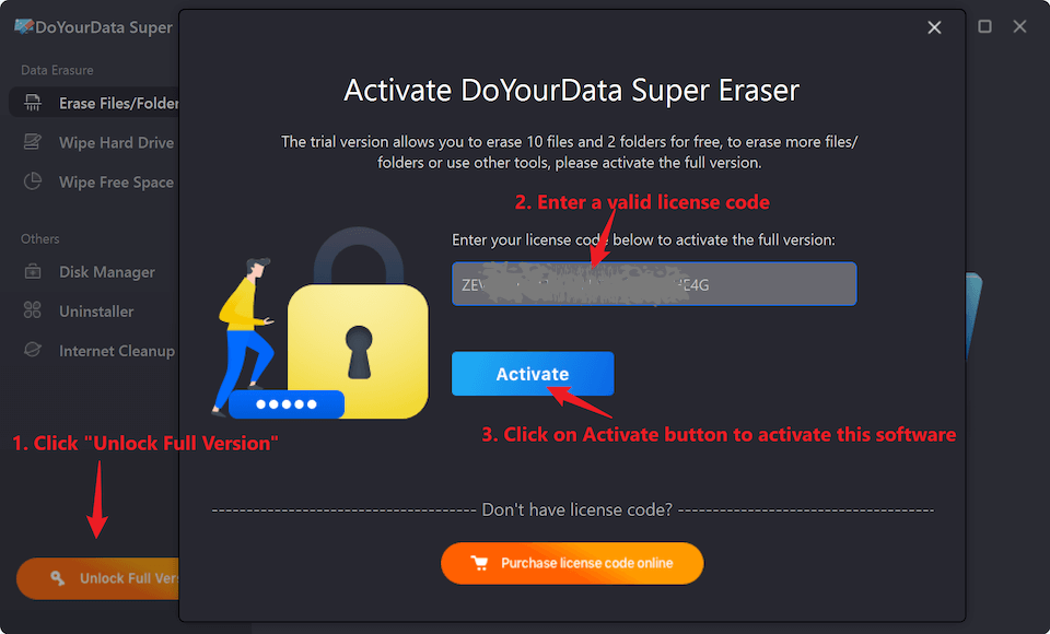 super eraser user guide