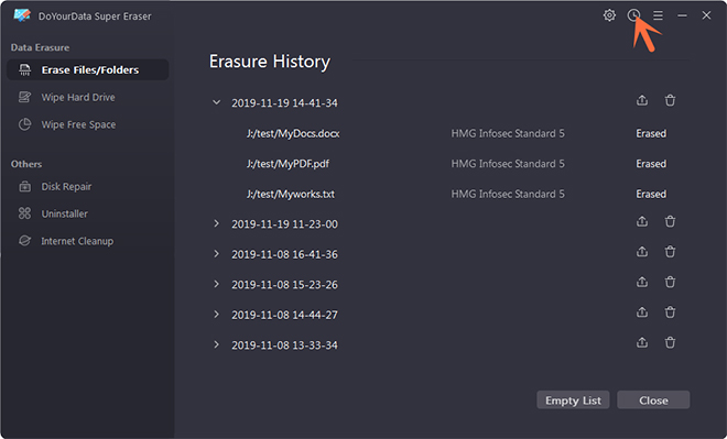 super eraser user guide