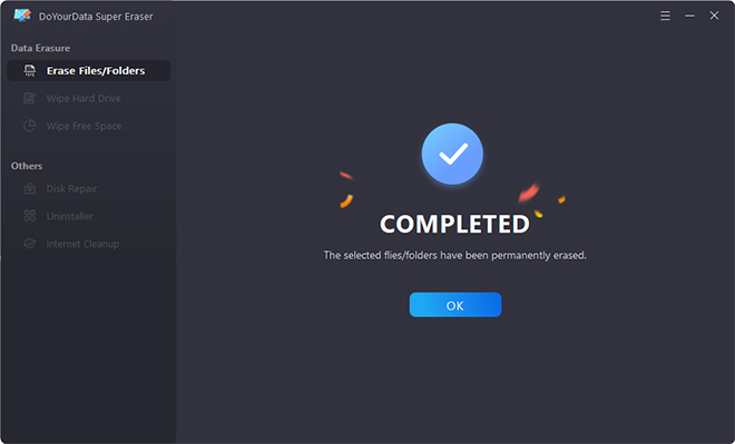 permanently deleted files