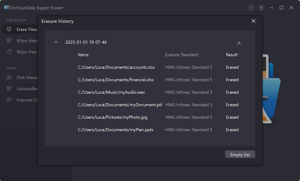 super eraser user guide