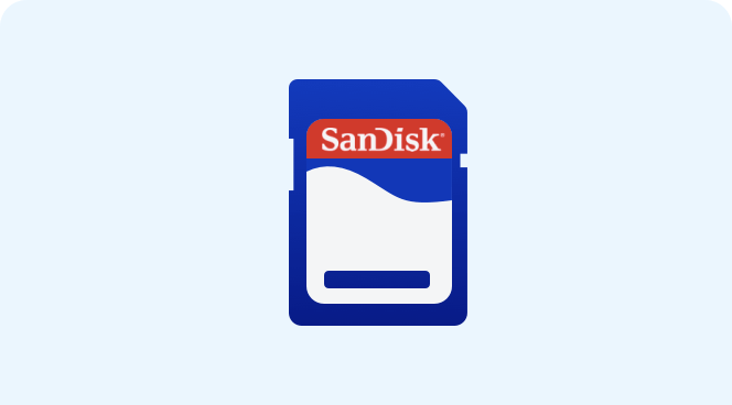 Erase SanDisk Card