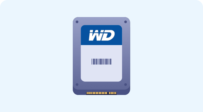Wipe WD Disk Data