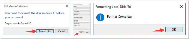 format after using super eraser